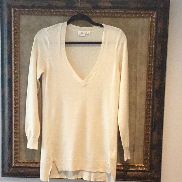 Adriano Goldschmied Cream Wool/Cashmere Sweater - Picture 2 of 8